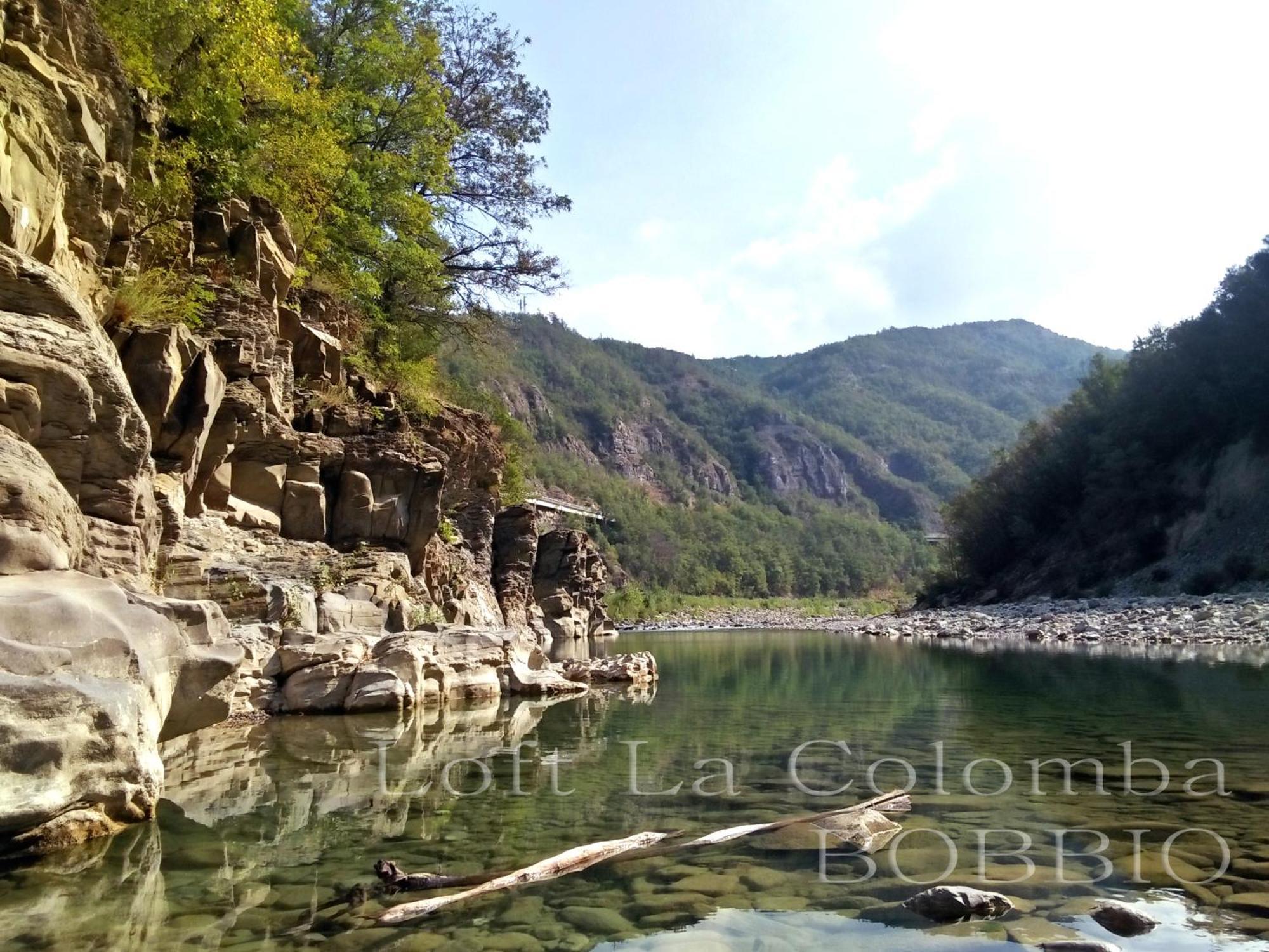 Appartamento Loft La Colomba Bobbio Esterno foto